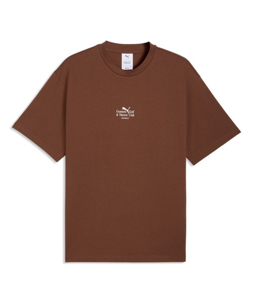 PUMA（プーマ）の「PUMA プーマ メンズ ゴルフ PUMA x GUMTREE GOLF & NATURE CLUB ワイルドフラワー（Tシャツ/カットソー・メンズ・ダークブラウン/オフホワイト・MEDIUM/LARGE/SMALL/X-SMALL/X-LARGE）」の2枚目の写真