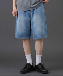 revertical | デニム風イージーショートパンツ/ウエストゴム ハーフパンツ(その他パンツ)