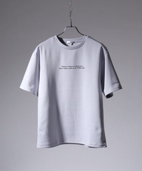 SUGGESTION(サジェッション)の「SUGGESTION フラワーデジタルプリントTシャツ 半袖(Tシャツ/カットソー・メンズ・ブラック/ホワイト/ブラック系1/グレー/グレー系/ホワイト系/ホワイト系1/ブラック系/チャコール・M/L)」の14枚目の写真