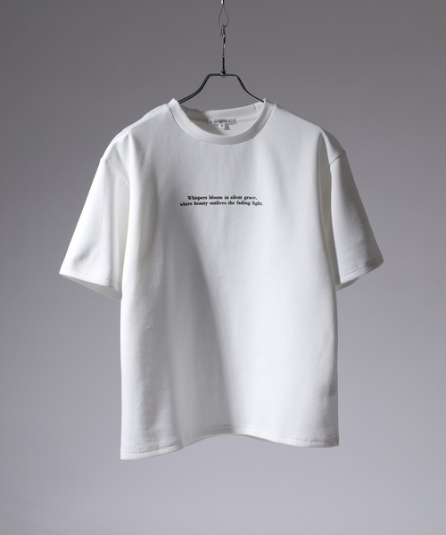 SUGGESTION(サジェッション)の「SUGGESTION フラワーデジタルプリントTシャツ 半袖(Tシャツ/カットソー・メンズ・ブラック/ホワイト/ブラック系1/グレー/グレー系/ホワイト系/ホワイト系1/ブラック系/チャコール・M/L)」の10枚目の写真