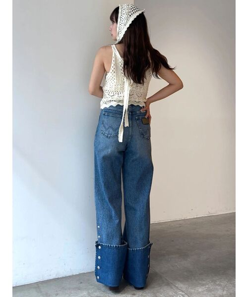 CALNAMUR(カルナムール)の「【Wrangler】デニムパンツ(デニムパンツ・レディース・ブルー/ライトブルー・X-SMALL/MEDIUM/SMALL)」の13枚目の写真