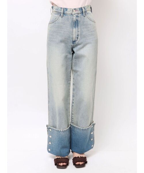 CALNAMUR(カルナムール)の「【Wrangler】デニムパンツ(デニムパンツ・レディース・ブルー/ライトブルー・X-SMALL/MEDIUM/SMALL)」の14枚目の写真