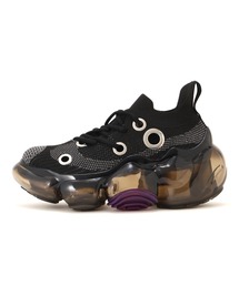 grounds（グラウンズ）の「grounds / グラウンズ/別注MOOPIE MEL/BLACK_RF（スニーカー）」