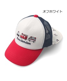 moujonjon（ムージョンジョン）の「働く車刺繍メッシュキャップ（キャップ）」
