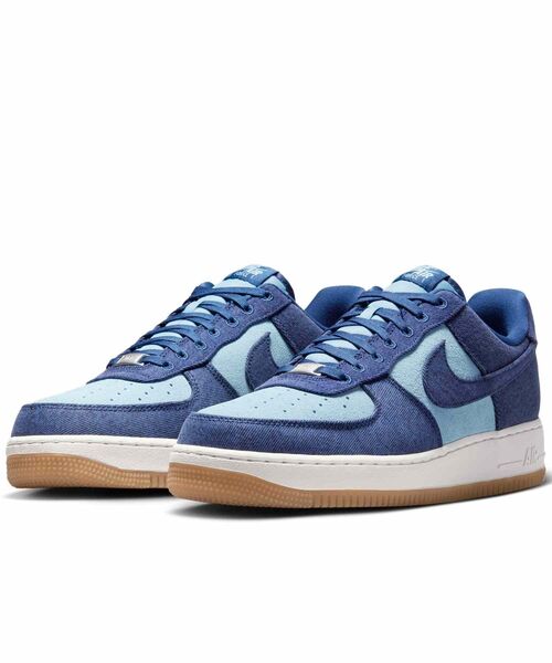 NIKE(ナイキ)の「エア フォース 1 '07 LV8 「デニム」 メンズシューズ/ Air Force 1 '07 LV8 "Denim" Men's Shoes IR0951-400 Navy(スニーカー・メンズ・ネイビー・24/24.5/25/29/29.5/30/25.5/26/26.5/27/27.5/28/28.5)」の7枚目の写真
