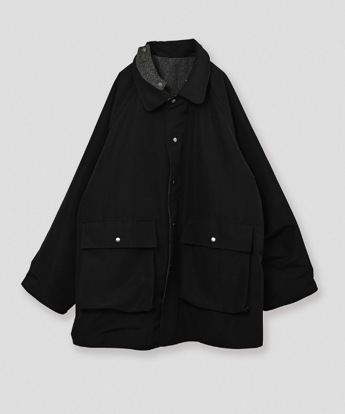 Kelen(ケレン)の「mj11585-MAX REVERSIBLE CHECK COAT リバーシブルコート(KLM26FJK1126)(その他アウター・メンズ・チャコール/ブラウン系その他/ネイビー系・42/40/38)」の5枚目の写真