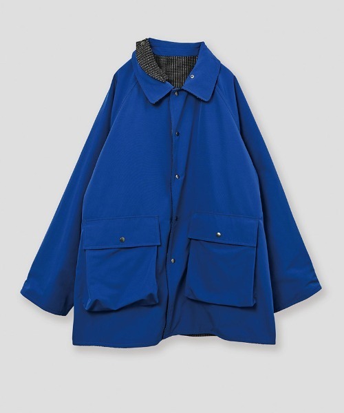Kelen(ケレン)の「mj11585-MAX REVERSIBLE CHECK COAT リバーシブルコート(KLM26FJK1126)(その他アウター・メンズ・チャコール/ブラウン系その他/ネイビー系・42/40/38)」の8枚目の写真