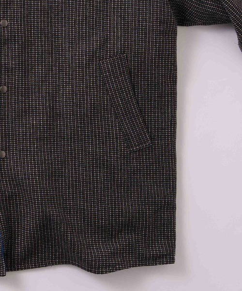 Kelen(ケレン)の「mj11585-MAX REVERSIBLE CHECK COAT リバーシブルコート(KLM26FJK1126)(その他アウター・メンズ・チャコール/ブラウン系その他/ネイビー系・42/40/38)」の14枚目の写真