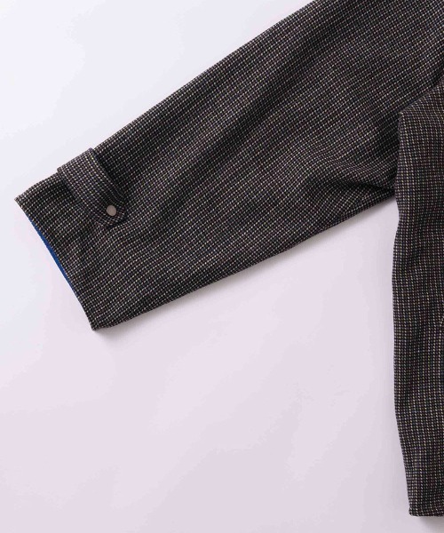 Kelen(ケレン)の「mj11585-MAX REVERSIBLE CHECK COAT リバーシブルコート(KLM26FJK1126)(その他アウター・メンズ・チャコール/ブラウン系その他/ネイビー系・42/40/38)」の16枚目の写真