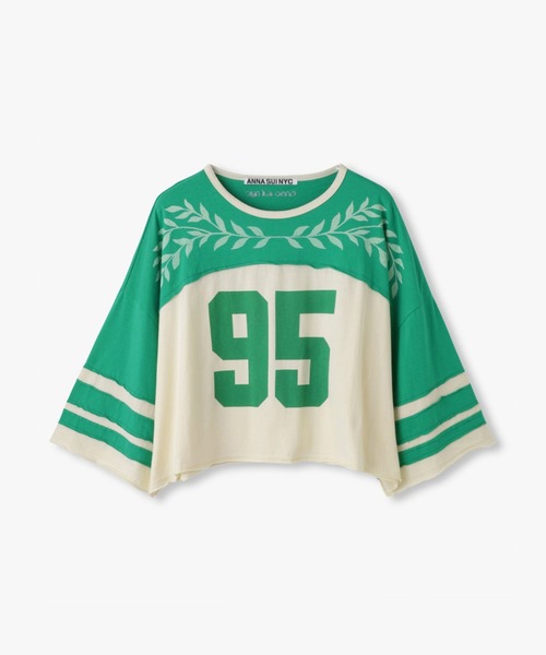 anna sui nyc(アナ スイ エヌ ワイ シー)の「カットオフNo.Tシャツ(Tシャツ/カットソー・レディース・グリーン/ワイン/ネイビー・FREE)」の21枚目の写真
