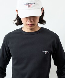 NAUTICA/ノーティカ Essentials タイトフィット L/S クルーネックTシャツ
