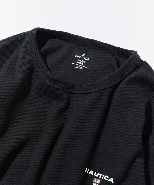 NAUTICA(ノーティカ)の「NAUTICA/ノーティカ Essentials タイトフィット L/S クルーネックTシャツ(Tシャツ/カットソー・メンズ・ホワイト/ブラック/チャコールグレー/グレー・SMALL/MEDIUM/LARGE)」の20枚目の写真
