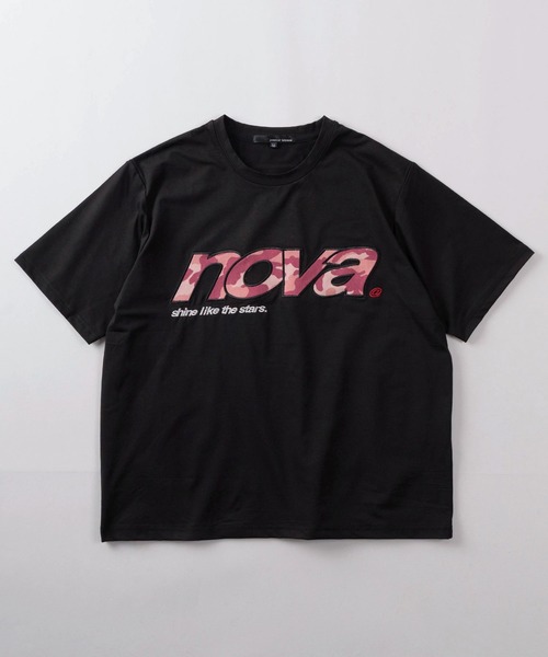 SlashDate（スラッシュデイト）の「【82】総柄ワッペンロゴ クラウンワッペンロゴ カーシブロゴ クルーネックTシャツ/ユニセックス/レディース/メンズ【セットアップ可能】（Tシャツ/カットソー・メンズ・ホワイト系1/ホワイト系2/ブラック系2/ピンク系1/ピンク系2/ブラック系1/ホワイト系3/ブラック系3/ピンク系3・M/L）」の15枚目の写真