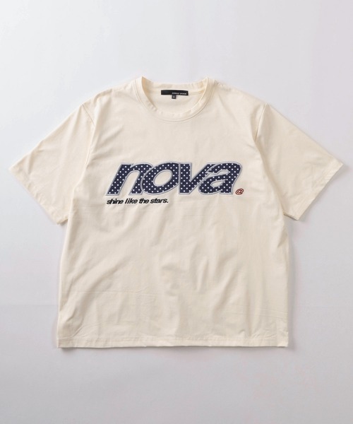 SlashDate（スラッシュデイト）の「【82】総柄ワッペンロゴ クラウンワッペンロゴ カーシブロゴ クルーネックTシャツ/ユニセックス/レディース/メンズ【セットアップ可能】（Tシャツ/カットソー・メンズ・ホワイト系1/ホワイト系2/ブラック系2/ピンク系1/ピンク系2/ブラック系1/ホワイト系3/ブラック系3/ピンク系3・M/L）」の17枚目の写真