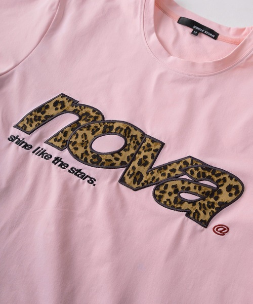 SlashDate（スラッシュデイト）の「【82】総柄ワッペンロゴ クラウンワッペンロゴ カーシブロゴ クルーネックTシャツ/ユニセックス/レディース/メンズ【セットアップ可能】（Tシャツ/カットソー・メンズ・ホワイト系1/ホワイト系2/ブラック系2/ピンク系1/ピンク系2/ブラック系1/ホワイト系3/ブラック系3/ピンク系3・M/L）」の21枚目の写真