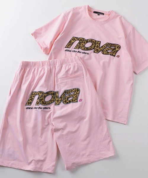 SlashDate（スラッシュデイト）の「【82】総柄ワッペンロゴ クラウンワッペンロゴ カーシブロゴ クルーネックTシャツ/ユニセックス/レディース/メンズ【セットアップ可能】（Tシャツ/カットソー・メンズ・ホワイト系1/ホワイト系2/ブラック系2/ピンク系1/ピンク系2/ブラック系1/ホワイト系3/ブラック系3/ピンク系3・M/L）」の10枚目の写真
