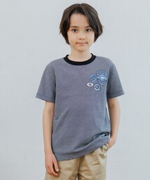 J.PRESS（ジェイプレス）の「【140-170cm】エンブレムTシャツ（Tシャツ/カットソー）」