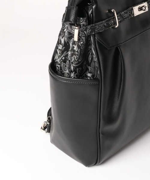 HARE（ハレ）の「2WAYジャガードキリカエベルトリュック/トートバッグ(HARE)（バックパック/リュック・レディース・ブラック・FREE）」の22枚目の写真