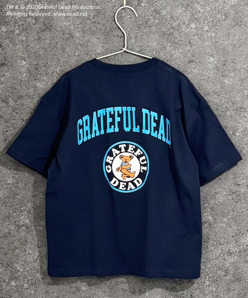 Grateful Dead(グレイトフルデッド)の「GRATEFULDEAD グレイトフルデッド バックプリント BIG T(Tシャツ/カットソー・キッズ・グレー系その他/杢グレー/ダークグリーン系/ブラック/ホワイト系その他/チャコール/ネイビー/オフホワイト・160cm/110cm/150cm/140cm/130cm/120cm)」の8枚目の写真
