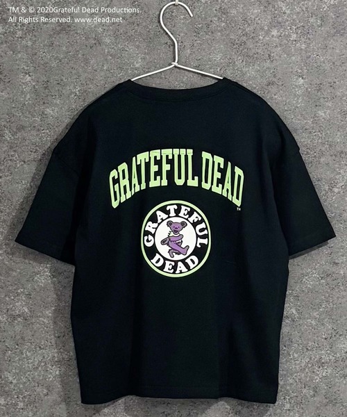 Grateful Dead(グレイトフルデッド)の「GRATEFULDEAD グレイトフルデッド バックプリント BIG T(Tシャツ/カットソー・キッズ・グレー系その他/杢グレー/ダークグリーン系/ブラック/ホワイト系その他/チャコール/ネイビー/オフホワイト・160cm/110cm/150cm/140cm/130cm/120cm)」の3枚目の写真