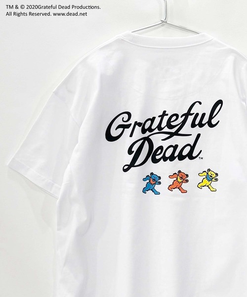 Grateful Dead(グレイトフルデッド)の「GRATEFULDEAD グレイトフルデッド バックプリント BIG T(Tシャツ/カットソー・キッズ・グレー系その他/杢グレー/ダークグリーン系/ブラック/ホワイト系その他/チャコール/ネイビー/オフホワイト・160cm/110cm/150cm/140cm/130cm/120cm)」の9枚目の写真