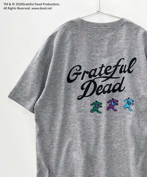 Grateful Dead(グレイトフルデッド)の「GRATEFULDEAD グレイトフルデッド バックプリント BIG T(Tシャツ/カットソー・キッズ・グレー系その他/杢グレー/ダークグリーン系/ブラック/ホワイト系その他/チャコール/ネイビー/オフホワイト・160cm/110cm/150cm/140cm/130cm/120cm)」の12枚目の写真
