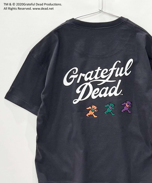 Grateful Dead(グレイトフルデッド)の「GRATEFULDEAD グレイトフルデッド バックプリント BIG T(Tシャツ/カットソー・キッズ・グレー系その他/杢グレー/ダークグリーン系/ブラック/ホワイト系その他/チャコール/ネイビー/オフホワイト・160cm/110cm/150cm/140cm/130cm/120cm)」の14枚目の写真
