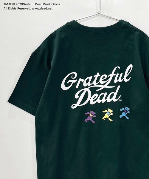 Grateful Dead(グレイトフルデッド)の「GRATEFULDEAD グレイトフルデッド バックプリント BIG T(Tシャツ/カットソー・キッズ・グレー系その他/杢グレー/ダークグリーン系/ブラック/ホワイト系その他/チャコール/ネイビー/オフホワイト・160cm/110cm/150cm/140cm/130cm/120cm)」の15枚目の写真