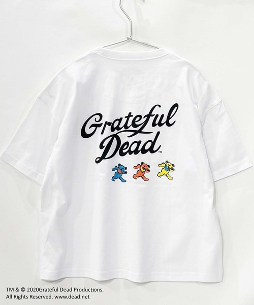 Grateful Dead(グレイトフルデッド)の「GRATEFULDEAD グレイトフルデッド バックプリント BIG T(Tシャツ/カットソー・キッズ・グレー系その他/杢グレー/ダークグリーン系/ブラック/ホワイト系その他/チャコール/ネイビー/オフホワイト・160cm/110cm/150cm/140cm/130cm/120cm)」の17枚目の写真