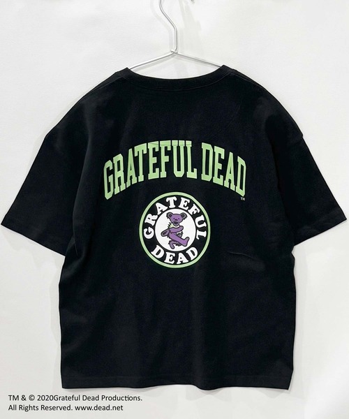 Grateful Dead(グレイトフルデッド)の「GRATEFULDEAD グレイトフルデッド バックプリント BIG T(Tシャツ/カットソー・キッズ・グレー系その他/杢グレー/ダークグリーン系/ブラック/ホワイト系その他/チャコール/ネイビー/オフホワイト・160cm/110cm/150cm/140cm/130cm/120cm)」の19枚目の写真
