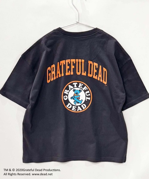 Grateful Dead(グレイトフルデッド)の「GRATEFULDEAD グレイトフルデッド バックプリント BIG T(Tシャツ/カットソー・キッズ・グレー系その他/杢グレー/ダークグリーン系/ブラック/ホワイト系その他/チャコール/ネイビー/オフホワイト・160cm/110cm/150cm/140cm/130cm/120cm)」の21枚目の写真