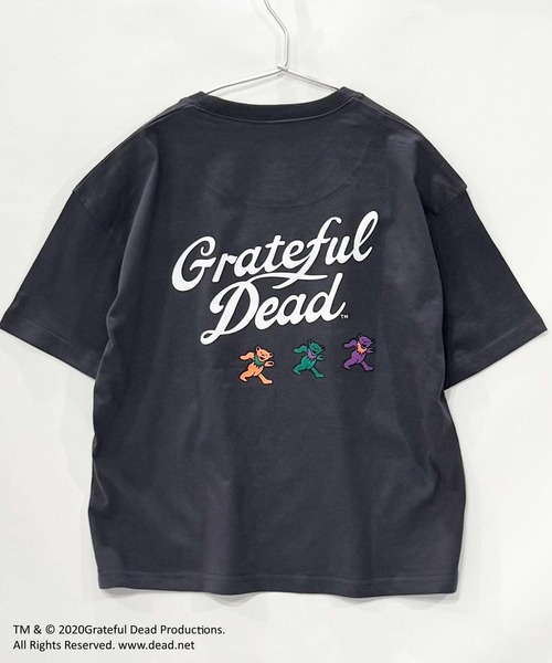 Grateful Dead(グレイトフルデッド)の「GRATEFULDEAD グレイトフルデッド バックプリント BIG T(Tシャツ/カットソー・キッズ・グレー系その他/杢グレー/ダークグリーン系/ブラック/ホワイト系その他/チャコール/ネイビー/オフホワイト・160cm/110cm/150cm/140cm/130cm/120cm)」の22枚目の写真