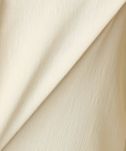 plage(プラージュ)の「《追加》Light nocollar ジャケット 2(ノーカラージャケット・レディース・アイボリー/ブラック・38/36)」の12枚目の写真