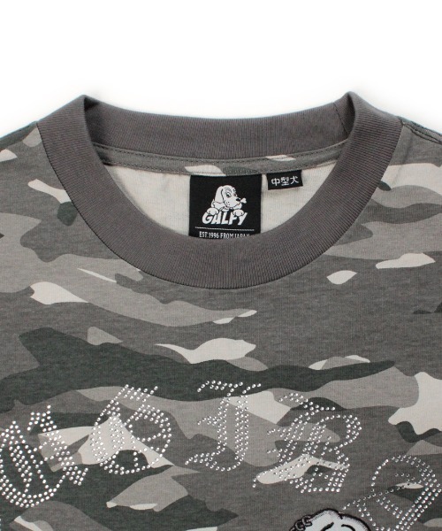 GALFY（ガルフィー）の「A'GEM/9 × .kom 『GALFY/ガルフィー』釘バットHERTS長袖Tシャツ（Tシャツ/カットソー・メンズ・ホワイト/ブラック/カモフラージュ・L）」の17枚目の写真