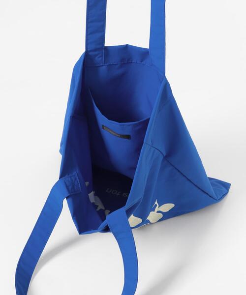 URBAN RESEARCH Sonny Label(アーバンリサーチサニーレーベル)の「ナイロン刺繍トートバッグ(トートバッグ・レディース・ブラウン/オフホワイト/ブルー・ONE)」の14枚目の写真