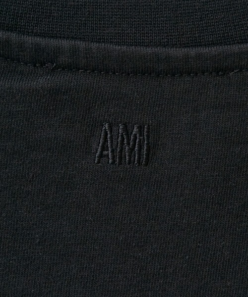 SETUP7（セットアップセブン）の「【AMI PARIS】AMI SMALL HEART LOGO HALF T-SHIRTS（Tシャツ/カットソー・メンズ・ブラック/ホワイト・S/M/L/XL）」の20枚目の写真