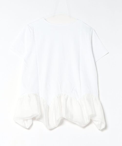 PICCIN PERLA(ピッチンペルラ)の「マーメイドペプラムプルオーバー(Tシャツ/カットソー・レディース・オフホワイト/ブラック・M)」の21枚目の写真