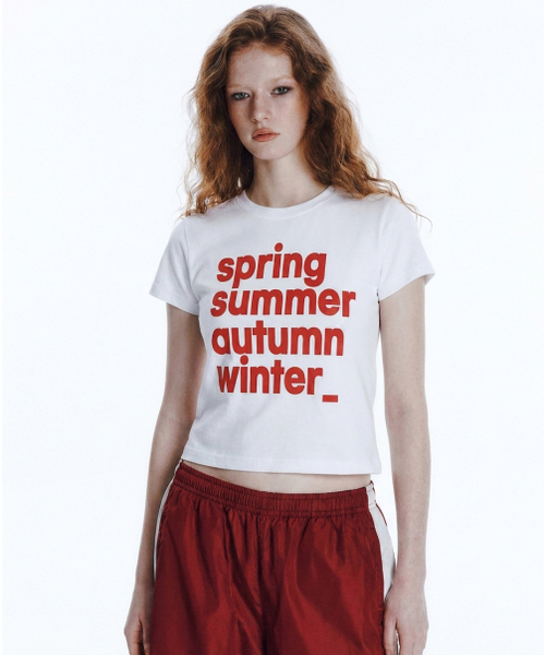 REBRENNER（リブレンナー）の「DTFフォーシーズンクールコットンウィメンズクロップ半袖Tシャツブラック（Tシャツ/カットソー・レディース・ブラック・SMALL/MEDIUM/LARGE）」の8枚目の写真