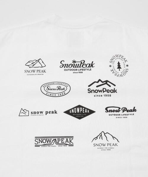 Snow Peak(スノーピーク)の「『別注』Snow Peak Apparel×DOORS PROTOARCHIVEPRINT T-SHIRTS(Tシャツ/カットソー・メンズ・チャコールグレー/カーキ/ホワイト/ブルー・MEDIUM/LARGE/X-LARGE)」の12枚目の写真