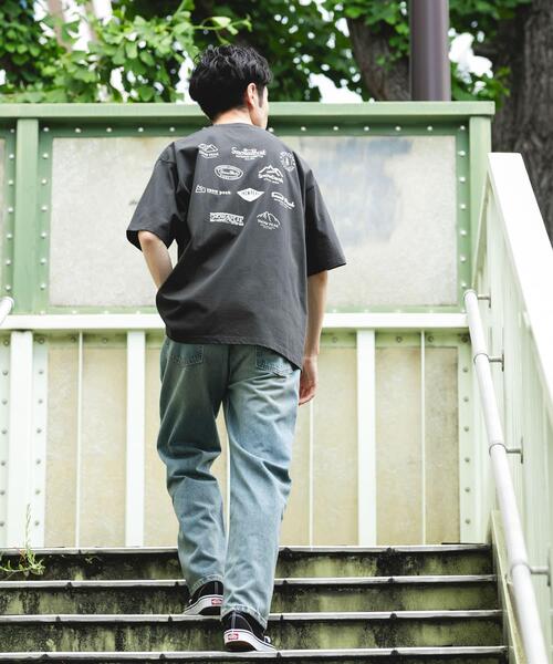 Snow Peak(スノーピーク)の「『別注』Snow Peak Apparel×DOORS PROTOARCHIVEPRINT T-SHIRTS(Tシャツ/カットソー・メンズ・チャコールグレー/カーキ/ホワイト/ブルー・MEDIUM/LARGE/X-LARGE)」の19枚目の写真