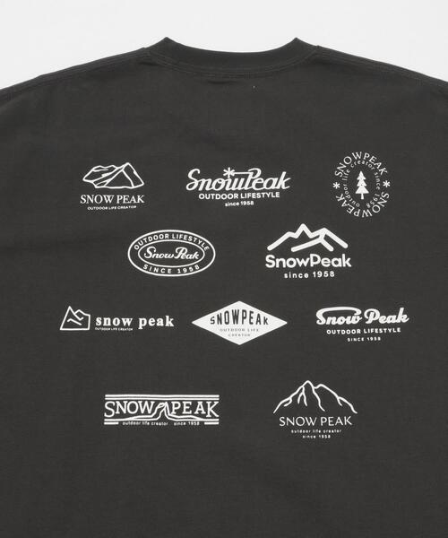 Snow Peak(スノーピーク)の「『別注』Snow Peak Apparel×DOORS PROTOARCHIVEPRINT T-SHIRTS(Tシャツ/カットソー・メンズ・チャコールグレー/カーキ/ホワイト/ブルー・MEDIUM/LARGE/X-LARGE)」の22枚目の写真