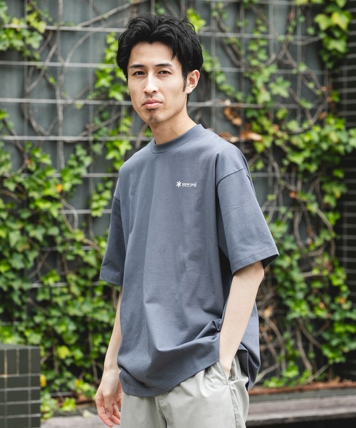 Snow Peak(スノーピーク)の「『別注』Snow Peak Apparel×DOORS PROTOARCHIVEPRINT T-SHIRTS(Tシャツ/カットソー・メンズ・チャコールグレー/カーキ/ホワイト/ブルー・MEDIUM/LARGE/X-LARGE)」の12枚目の写真