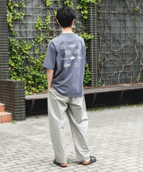 Snow Peak(スノーピーク)の「『別注』Snow Peak Apparel×DOORS PROTOARCHIVEPRINT T-SHIRTS(Tシャツ/カットソー・メンズ・チャコールグレー/カーキ/ホワイト/ブルー・MEDIUM/LARGE/X-LARGE)」の10枚目の写真
