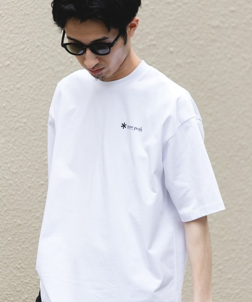 Snow Peak(スノーピーク)の「『別注』Snow Peak Apparel×DOORS PROTOARCHIVEPRINT T-SHIRTS(Tシャツ/カットソー・メンズ・チャコールグレー/カーキ/ホワイト/ブルー・MEDIUM/LARGE/X-LARGE)」の8枚目の写真
