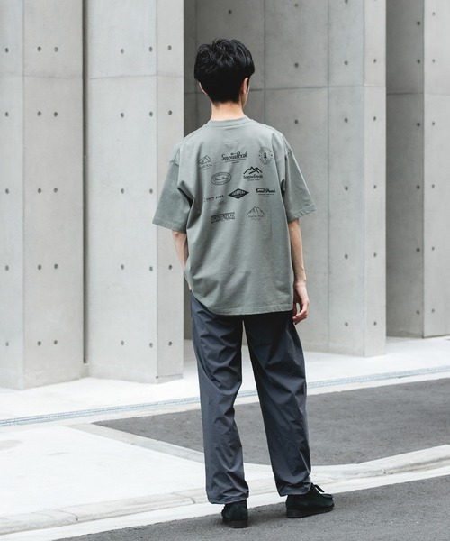 Snow Peak(スノーピーク)の「『別注』Snow Peak Apparel×DOORS PROTOARCHIVEPRINT T-SHIRTS(Tシャツ/カットソー・メンズ・チャコールグレー/カーキ/ホワイト/ブルー・MEDIUM/LARGE/X-LARGE)」の19枚目の写真