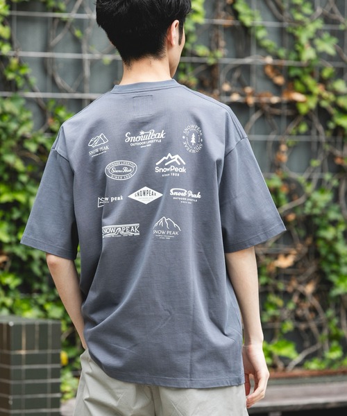 Snow Peak(スノーピーク)の「『別注』Snow Peak Apparel×DOORS PROTOARCHIVEPRINT T-SHIRTS(Tシャツ/カットソー・メンズ・チャコールグレー/カーキ/ホワイト/ブルー・MEDIUM/LARGE/X-LARGE)」の17枚目の写真
