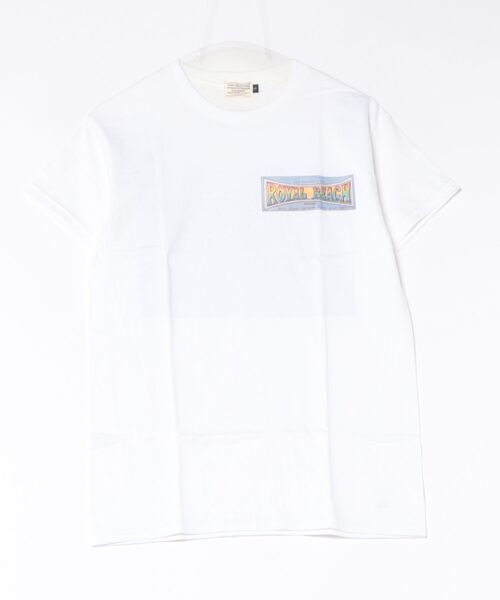 URBAN ISLAND SOCIETY(アーバンアイランドソサエティ)の「【アートTシャツ】ショートスリーブ 「ROYAL BEACH」 by Sakuma Art / URBAN ISLAND SOCIETY(アーバンアイランドソサエティ)(Tシャツ/カットソー・メンズ・ホワイト・X-LARGE/LARGE/MEDIUM/SMALL)」の1枚目の写真