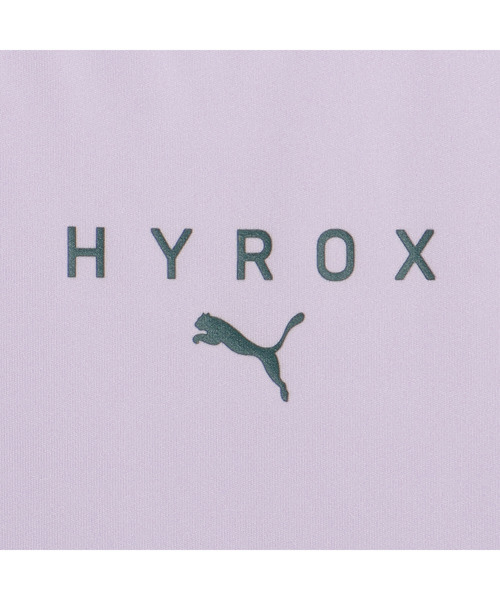 PUMA（プーマ）の「PUMA プーマ ウィメンズ トレーニング PUMA x HYROX PWRMODE クロップ 半袖 Tシャ（Tシャツ/カットソー・レディース・ブラック/ラベンダー・X-SMALL/SMALL/MEDIUM/LARGE）」の12枚目の写真