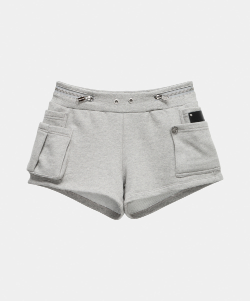 ETRE AU SOMMET(エトレオソメ)の「Two Zipper short pants (Melange Gray)(その他パンツ・レディース・その他・FREE)」の16枚目の写真