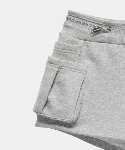 ETRE AU SOMMET(エトレオソメ)の「Two Zipper short pants (Melange Gray)(その他パンツ・レディース・その他・FREE)」の10枚目の写真